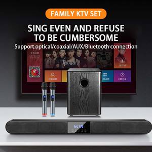 Caisson <span class=keywords><strong>de</strong></span> basses sans fil Bluetooth Assistant vocal Home <span class=keywords><strong>TV</strong></span> Système <span class=keywords><strong>de</strong></span> sonorisation <span class=keywords><strong>mural</strong></span> <span class=keywords><strong>Barre</strong></span> <span class=keywords><strong>de</strong></span> <span class=keywords><strong>son</strong></span> avec microphone - Product Image 3