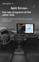 Radio Estéreo Universal de 9 Pulgadas 2 Din con Android 14 para Auto, GPS, DSP, OBD2, Pantalla Carplay