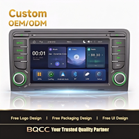 Autoradio MP5 BQCC 7 pouces avec Carplay, écran tactile IPS AHD, lecteur multimédia pour Audi A3/S3/RS3 2003-2012