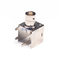 Conector Hembra BNC en Ángulo Recto para PCB de 75 ohmios