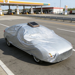 Housse de <span class=keywords><strong>voiture</strong></span> automatique de luxe avec télécommande, imperméable, pour <span class=keywords><strong>protection</strong></span> extérieure haut de gamme, directement de l'usine - Product Image 3
