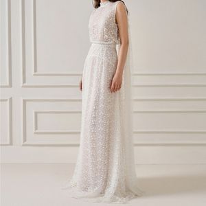 Vestido de verano para mujer, vestido elegante para mujer, bufanda con efecto de encaje ZUKA, VESTIDO LARGO adjunto, Panel trasero largo, ropa de moda para mujer - Product Image 6