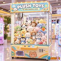 8 Zoll Plüschpuppe Schlafende Katze Plüschtiere für Arcade-Gewinnspiele Entspannte Tier-Preisspielzeuge für Geschenkshops Verkaufsautomaten-Display