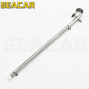 Mástil de Bandera para Barco de Acero Inoxidable Seacar de 15 Pulgadas (390 mm) con Montaje en Riel, Accesorio Marino para Mejora de Yates - Product Image 3
