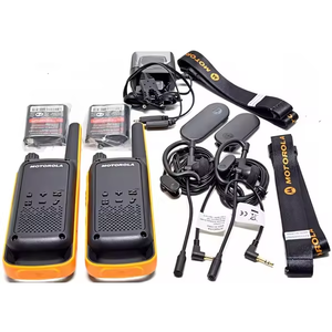 T82, comunicazione pubblico Walkie-Talkie 20 canali <span class=keywords><strong>Radio</strong></span> bidirezionale impermeabile un paio due set di apparecchiature PMR446 per Moto-rola - Product Image 5