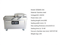 Machine d'emballage sous vide verticale Langtai avec fonctions de collage et d'étiquetage pour boîtes alimentaires, scellage de sacs en plastique et système de purge de gaz