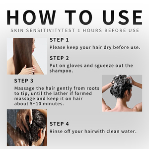 <span class=keywords><strong>Coloration</strong></span> capillaire liquide semi-permanente <span class=keywords><strong>à</strong></span> base de plantes sans ammoniaque, <span class=keywords><strong>à</strong></span> base de plantes naturelles, pour une couverture des cheveux gris sans dommages, couleurs vibrantes - Product Image 6