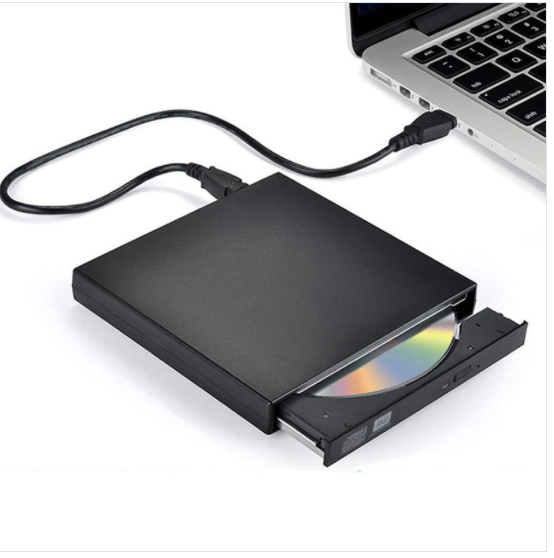 USB 2.0 Optical Drive CD RW CD-RW Player Portable External DVD Drive Recorder for Macbook Laptop Computer PC Windows 7/8