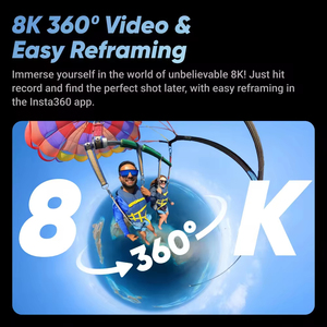 Insta360 X4 Action <b>Camera</b> 2290mah Battery 8k30fps Video 10m Waterproof Flowstate Stabilization Microsd <b>Night</b> <b>Vision</b> Stock Insta - Product Image 5