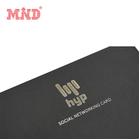 Luxus VIP-Mitgliedschaft Metall-Visitenkartenbox Verpackung Geschenkboxen Karten Magnettafel Schlitze Papierbox