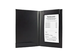 Porta-Comandas de Cuero PU con Cierre Magnético para Restaurante, Venta Directa de Fábrica - Product Image 2