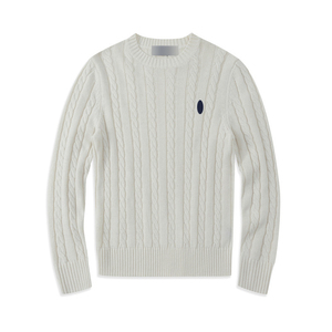 Pullover Maglione da Uomo di Lusso Firmato in Morbida Lana Lavorata a Maglia con Logo Ricamato Personalizzato di Alta Qualità - Product Image 6