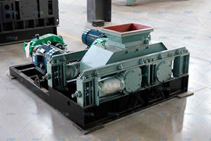 Energie sparende Rolle Sand Maker Kalkstein Kies Harts tein Zerkleinerung maschine 2 PG400X400 Doppel walze Steinbrecher Klein - Product Image 3