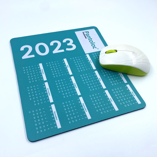 Non-Slip Rubber Base Gaming MousePads Computers Laptop Office 2023 Calendar Mouse Pad