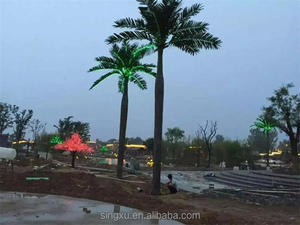 Sản phẩm mới chất lượng cao nhân tạo lớn UV dừa cây cọ ngoài trời Hoàng Gia cây cọ trang phục - Product Image 5