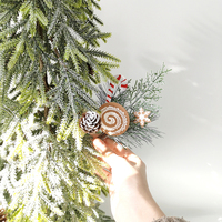Weihnachts baums pray picks mit Plastik bonbon keks Weihnachts dekorationen künstliche Weihnachts pickel
