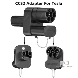 Adaptador de Carga Rápida CC CCS 2 a Tesla GDE-DC-2TT05 de <span class=keywords><strong>Goodev</strong></span> Tech, 250A, 1000V, 250KW, IP44, Certificado por la FCC, Nuevo - Product Image 6