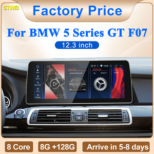 STWEI 2026 ระบบ Android ใหม่ ID6 ID7 ID8 UI 12.3 นิ้ว รองรับ Wireless Carplay AUTO สำหรับรถยนต์ BMW ซีรีส์ 5 GT F07 ระบบ CIC NBT เครื่องเล่นในรถยนต์ GPS NAV - Product Image 2