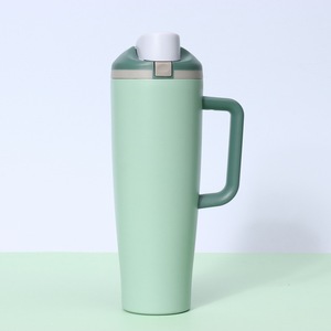 Insulated Water <b>Bottle</b> 40oz Large Capacity With Handle 304 Stainless Steel Double Wall Travel <b>Thermos</b> Cup - Product Image 3