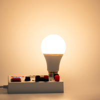 Bombilla LED con sensor de movimiento 9W A19 con detección infrarroja PIR AC170-265V E27/B22