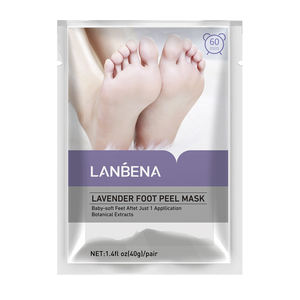 <span class=keywords><strong>LANBENA</strong></span> Masque exfoliant pour les pieds à la lavande Chaussettes Peeling Remover Peau morte Réparation Masque pour les pieds de bébé - Product Image 6