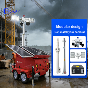 Caméra <span class=keywords><strong>de</strong></span> <span class=keywords><strong>surveillance</strong></span> solaire hybride tout temps avec batterie et générateur, remorque solaire pour la <span class=keywords><strong>surveillance</strong></span> des chantiers <span class=keywords><strong>de</strong></span> construction - Product Image 1