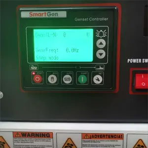 O líquido do LPG do gerador do gás 20KW natural refrigerou geradores portáteis do gás do CE 25KVA do ISO 230v 400v