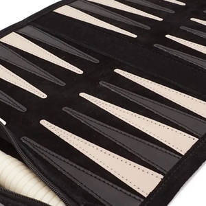 Jeu de backgammon en cuir artisanal de qualité supérieure avec logo personnalisé, plateau respirant et durable pour les jeux d'échecs - Product Image 4