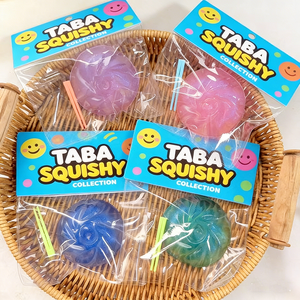 ของเล่นบีบคลายเครียดน่ารัก ของเล่นบีบ TPR นุ่มนิ่ม ของเล่นบีบ Taba Squishy รูปทรงเกี๊ยว ของเล่นบีบ TPR นุ่มนิ่ม ของเล่นบีบ Taba Squishy สำหรับเด็ก - Product Image 2
