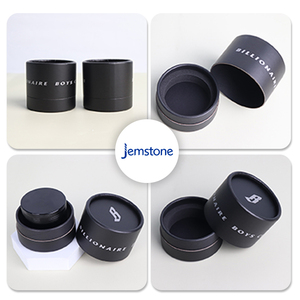 <b>Cylinder</b> Paper Tube Packaging For Candles And <b>Glass</b> Jars With Eco Responsible Design and High Quality Custom Printing - Product Image 6