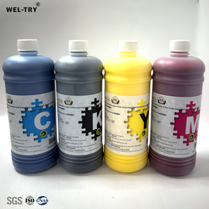 Tinta Pigmentada WEL-TRY ColorWork C6500 Resistente al Agua y a los Rayos UV para Impresoras Epson Cw-c6000 C4000 C6510, Tinta Pigmentada Premium de 1000 ml - Product Image 1
