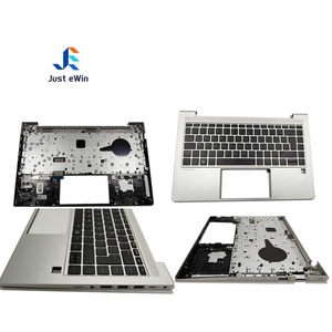 Nouveau repose-poignets pour ordinateur portable avec <span class=keywords><strong>clavier</strong></span> <span class=keywords><strong>AZERTY</strong></span> belge pour HP ProBook 440 G8 445 G8, couvercle supérieur du repose-poignets M23770-A41 - Product Image 4