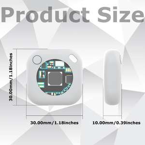 Mini GPS Smart Tracker Air Tag para Apple IOS System para Bluetooth Child Finder y Pet Car Lost Tracker hecho de plástico - Product Image 6