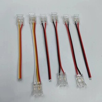 5mm 8mm 10mm SMD Terminal 2p 3p 4p Led Bande Fil Connecteur Bornes Accessoires Assemblage Montage Led Connecteur pour LED Bande