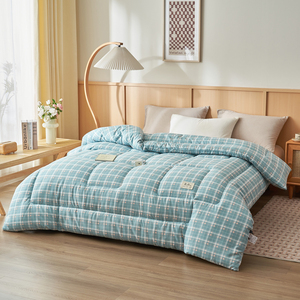 Tối giản sinh viên đại học Duvet <span class=keywords><strong>Comforter</strong></span> cho ký túc xá mùa đông ấm áp in Quilt nhà khách sạn sử dụng polyester thân thiện với môi - Product Image 1