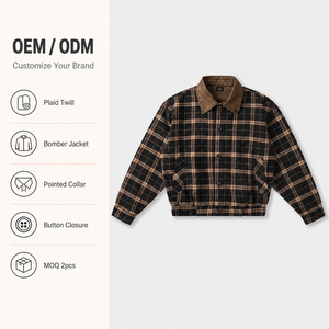 Giacca da Lavoro con Colletto <span class=keywords><strong>a</strong></span> Contrasto, Resistente al Vento e alla Deformazione, per Rivenditori di Abbigliamento Western - Product Image 1