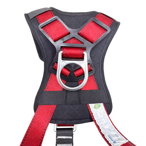 다목적 폴리에스터 가을 보호 하네스 안전 벨트 높이 작업용 산업용 안전 하네스 - Product Image 3