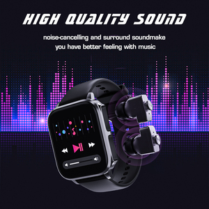 Reloj Inteligente 2 en 1 con Auriculares, Monitor de Actividad Física con Oxígeno en Sangre, Frecuencia Cardíaca y Sueño, Pantalla Táctil HD para Teléfonos Android - Product Image 4