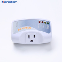 Parasurtenseur monophasé Konstar avec prise standard américaine, affichage LED, en matériau PC, 120V pour appareils électroménagers