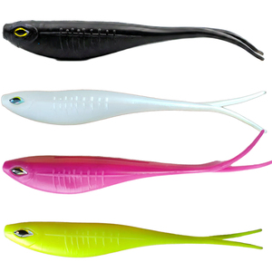 <span class=keywords><strong>Mister</strong></span> Lure 10ซม. 14ซม. 18ซม. Soft Lure TPR Fork-TAIL 3ชิ้น A BAG Fishing Fish Shape Soft Lure - Product Image 3