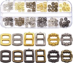 Hebillas Tri Glide Mini, Cierres de Metal para Cinturones, Accesorios para Manualidades, Colores Surtidos en mm - Product Image 1