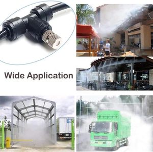 Áp lực cao sương mù Hệ thống làm mát vòi phun làm mát ngoài trời 0.1 ~ 0.8mm tốt phun sương ẩm phun sương - Product Image 5