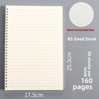 Cahier à Spirale A4, A5, A6, Rentrée Scolaire, Agenda, Organisateur pour Écriture, Couverture PP, Papeterie