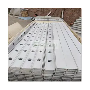 Hydroponic Growing Container Pvc Square Nft Indoor Growing Shelves Systems Pipe with Lighting