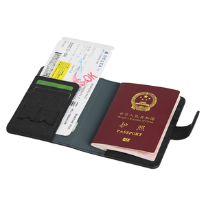 <span class=keywords><strong>Custodia</strong></span> per passaporto in pelle per <span class=keywords><strong>Apple</strong></span> Find My, costruito in <span class=keywords><strong>batteria</strong></span> ricaricabile con ricarica wireless - Product Image 6