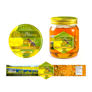 Étiquettes d'emballage d'assaisonnement personnalisées Impression numérique avec joint de couvercle de cou Autocollant alimentaire d'épices à l'huile de chili pour bocal Mason - Product Image 2