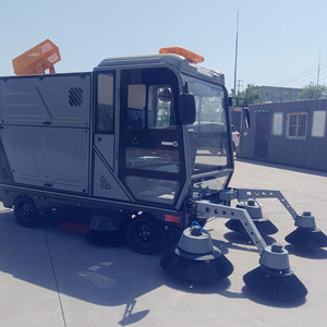 Balayeuse électrique pour l'extérieur Nouveau modèle Tricycle électrique pour centre commercial Balayeuse de cabine - Product Image 5