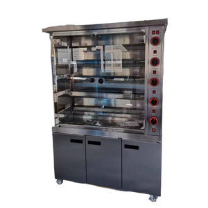 3 Tiges 4 5 6 8 9 Bâtons Chauffage Électrique Vertical Nine Sticksb <span class=keywords><strong>Four</strong></span> à Poulet Rotatif à Gaz Rôti Canard Réchaud - Product Image 4