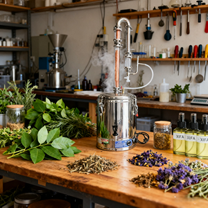 Sperimenta i risultati di qualità del laboratorio <span class=keywords><strong>a</strong></span> <span class=keywords><strong>casa</strong></span> con il nostro estrattore di olio essenziale facile da usare costruito per sicurezza ed efficienza - Product Image 1