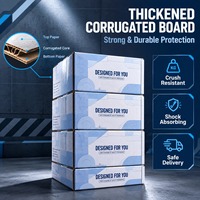 Maßgefertigte Leicht zu Öffnende Wellpappkartons, Recycelbare Express-Verpackungsboxen Geeignet für Kosmetik und Elektronikprodukte